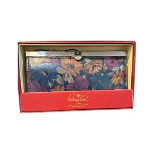 Patricia Nash Cauchy Leather Wallet Peruvian Floral